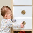 thumbnail image 4 of Jamjam Set of 8 Wooden Construction Vehicle Digger Vehicle Theme Boys Bedroom Furniture Cabinet Dresser Drawer Knobs and Pulls 1.8 X 1.8 Inches, 4 of 7