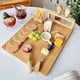 thumbnail image 4 of Juego De Bandejas De Madera Para Delicatessen Tabla de embutidos personalizada con plato de queso y bandeja de delicatessen (madera, 1 pieza) JASKFLY, 4 of 6