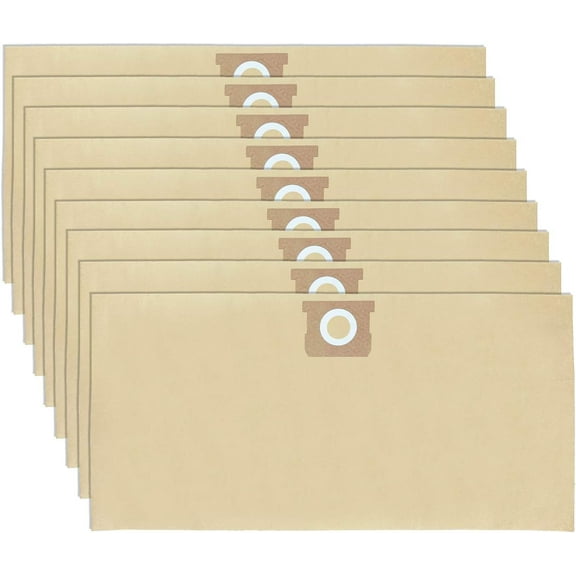 9 Pack Replacement DXVA19-4101 Shop Vac Dust Filter Bags for DEWALT 6-10 Gallon Vacuum