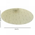 thumbnail image 3 of Sets de Table Motif Ovale Antidérapants Isolation Thermique Sets de Table Lavables Décoration de Table à Manger Beige,1*Table de Table en Solde, 3 of 9