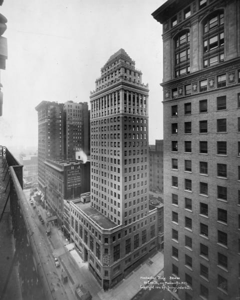 Print: Heckscher Bldg., 50 E. 42 St., Cor. Madison Av., New York City ...