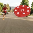 thumbnail image 5 of Warrior Street Hockey Glider Puck 3" x 1" - Red with White Glide-tech balls Indoor/Outdoor All Ages, 5 of 8