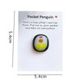 thumbnail image 3 of A Little Pocket Penguin Hug - Pocket Hug Token Tarjetas de felicitación Recuerdo Lindo Diversión Ndcxsfigh libre de BPA, 3 of 8