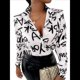 thumbnail image 2 of Blusas para Mujer, con Botones, Estilo Informal, de Negocios, de Larga, Elegantes y Sexys. Letra XXXL, 2 of 10