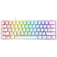 thumbnail image 1 of Teclado  Gamer Razer Huntsman Mini 60%  RGB cable USB  Blanco Switch  Reacondicionado), 1 of 6