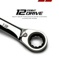 thumbnail image 5 of Non Stop 12 mm Ultrafine 120-Tooth Reversible Ratcheting Combination Wrench, 5 of 6