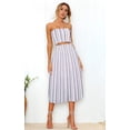 thumbnail image 2 of Chemisier à Fleurs pour Femmes, Robe maxi Jupe, 2 of 7