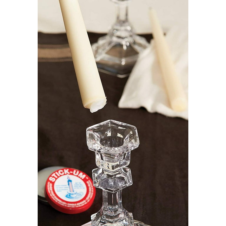 Fox Run Stick-Um Candle Adhesive 2 Ounces Holds Candles Straight