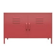 thumbnail image 3 of Systembuild Evolution Mission District 2 Door Metal Locker Accent Cabinet, Black, 3 of 8