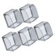 thumbnail image 3 of 5 piezas de cubierta transparente resistente a la intemperie para enchufes de interruptores, protector de enchufes eléctricos para exteriores, cubierta de seguridad para bebés, 3 of 8