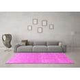 thumbnail image 3 of Ahgly Company Indoor Rectangle Oriental Pink Industrial Area Rugs, 7' x 9', 3 of 4
