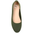 thumbnail image 5 of Journee Womens Maryann Narrow Width Slip On Round Toe Ballet Flats, 5 of 10