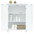 thumbnail image 6 of Teamson Home Versailles Freestanding Two-Door Floor Accent Cabinet, White, 6 of 10