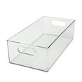 The Home Edit Everything XL Storage Bin Clear Plastic Stackable