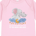 thumbnail image 4 of Inktastic My Great Grandma Loves Me to the Moon and Back Elephant Boys or Girls Long Sleeve Baby Bodysuit, 4 of 5