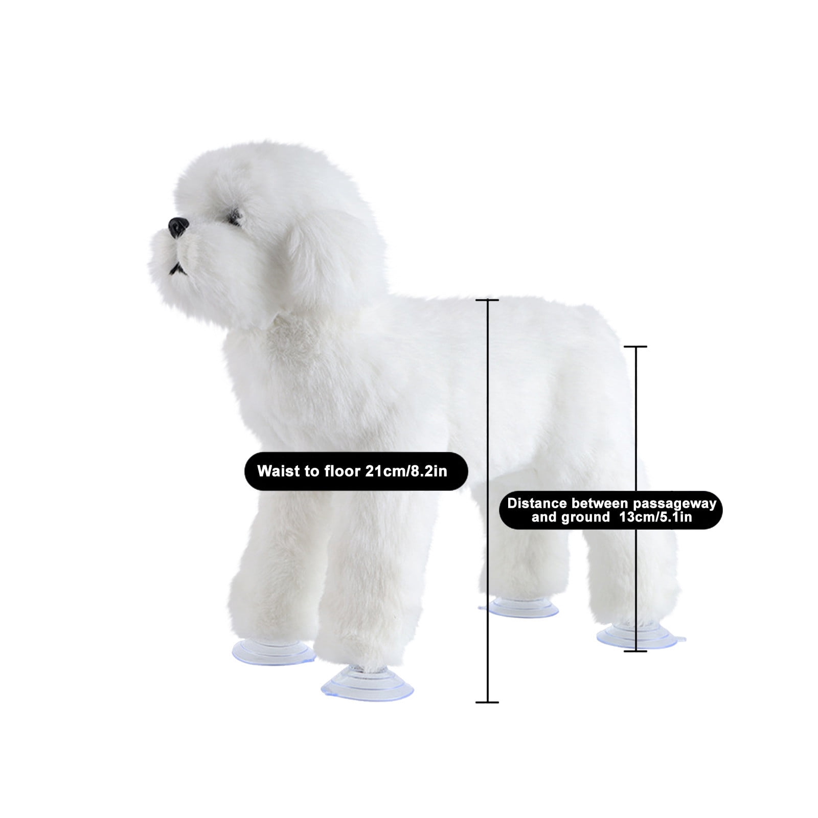 FHBVT Dog Interactive Toy Male Dog Anxiety Relief Toy Strong Suction Cup Reusable Washable Stress Relief Furniture Protection for Indoor Outdoor Home Pet Dog Training Enrichment Play Supplies