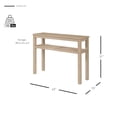 thumbnail image 3 of New Pacific Direct Tiburon Console Table w/ Shelf in Drifted Sand, 3 of 10