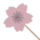 thumbnail image 5 of Decoración Sunnimix 10 Pink Flower Cake Topper Cupcake, 5 of 8