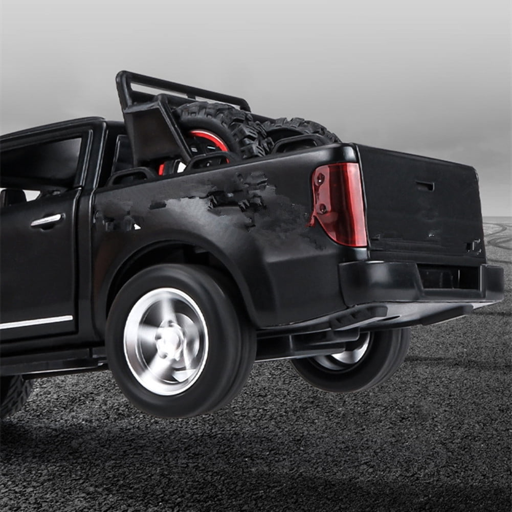 RC Truck 1/32 Diecasts Pull Back Car Model Off-Road Truck Toy Kids for Ford Raptor F350 Ranger Accessories