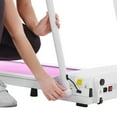 thumbnail image 3 of YY Style Folding Treadmill for Home, Slim Compact Running Machine Portable Electric Exercise Foldable Treadmill Workout for Small Apartment Home Gym Fitness Jogging Walking, No Installation, 3 of 8
