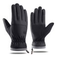 thumbnail image 2 of Eigraketly Guantes de invierno Calor Diseño engrosado Manoplas deportivas Tamaño compacto Regalo dulce Ropa de mano impermeable Pantalla táctil Ciclismo Negro Eigraketly OD016870-02, 2 of 6