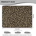 thumbnail image 7 of FOR U DESIGNS Brown Leopard Print Cargo Mat for Car Trunk All Weather Non-Slip Trunk Liner Easy to Clean Durable Rear Protection for SUV Van Sedan, 7 of 7