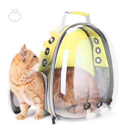 Cat Backpack Large Pet Carrier Backpack, Bubble Backpack Carrier, Large Cat Backpack , Cats and Puppies,Airline-Approved