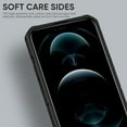 thumbnail image 5 of SaniMore for iPhone 13 Pro Max Case, Anti-slip Bumper Sliding Camera Window 360° Rotating Ring Kickstand Hybird PC TPU Shell Heavy Duty Protective Anti-scratch Shockproof Drop Resistant Cover, Black, 5 of 9