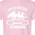 thumbnail image 4 of Inktastic Rock Climbing Mountains T-Shirt, 4 of 5