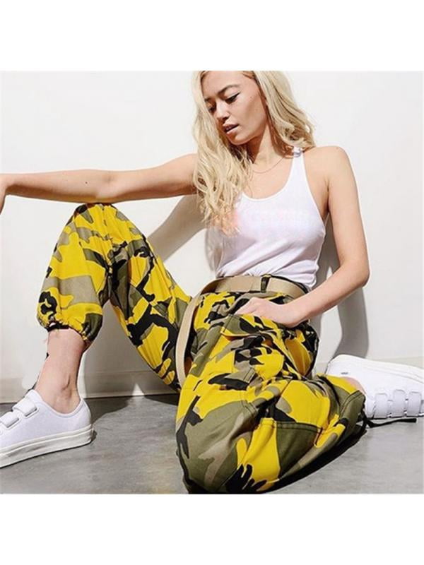 Aiweijia Womens Camo Pant Sports Pants Loose Military Army Polyester Mid  Waist Jogging Dance Fashion Leisure Outdoor Ladies Tracksuit Bottoms Harem  Pants price in UAE  Amazon UAE  kanbkam