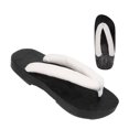 thumbnail image 1 of Sonducket 1 par de zapatos Retro para Cosplay, pantuflas de antideslizantes, plataforma impermeable resistente al desgaste, sandalias de verano, Accesorios de calzado Blanco/40-41 Sonducket AP012712-07, 1 of 6