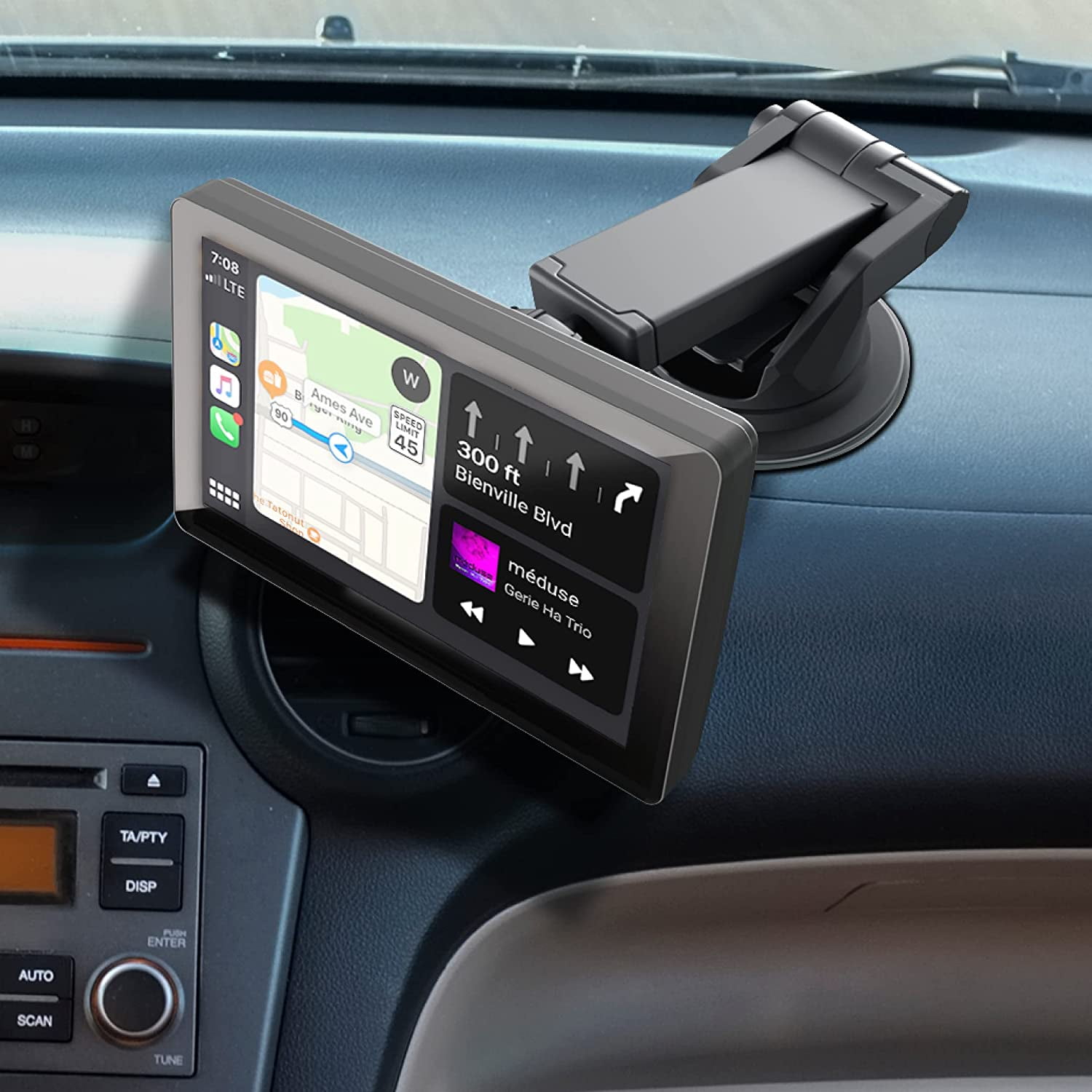 Car and Driver INTELLIDASH PRO Wireless Apple CarPlay Only, 7