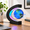 Blue Globe, variant on Black Globe Glowing Magnetic Levitating Floating World Globe Desk Decor with Color Changing LED Lights