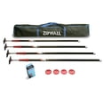 thumbnail image 2 of Zipwall 10 4-Pack Dust Barrier System - 2 Pack, 2 of 2