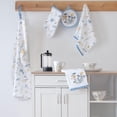 thumbnail image 2 of Lenox Wildflower All-Over Apron, Blue, 26"W x 46"L, 2 of 3