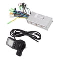 thumbnail image 1 of Brushless Motor Controller Panel, Electric Bike Brushless Controller Kit 36V 48V  for Electric Scooter, 1 of 7