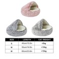 thumbnail image 4 of Cozy Pet Beds For Dogs And Cats, Hooded Burrowing Cave Tent Bed For Pets,100% New, 4 of 5