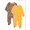Brown, variant on Organic Cotton Baby Two-Way Zipper Footed Sleep N Play Pajamas, 2-Pack, Sizes Preemie–6/9 Months