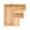 F, variant on SPOORYYO Personalized Wooden Name Money Box - Handcrafted 26 English Letters, Transparent Glass Front, Eco-Friendly Kids' Bank for Home Decoration and Gifts