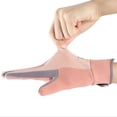 thumbnail image 4 of Gants Longs en Laine Tricotée pour Femmes Demi-Doigt Automne et Hiver Femmes Chauds Manche Froissée, 4 of 5