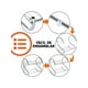 thumbnail image 2 of Escurridor Grande Para Trastes LING HAO Acero inoxidable 2 niveles, 2 of 5