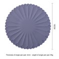 thumbnail image 2 of CNKOO Silicone Heat Insulation Meal Mat Lightweight Portable Mat for Home Office Table, 2 of 4