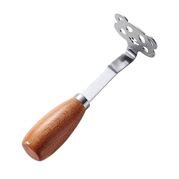 Nnndbs Stainless Steel Potato Ricer, Heavy Duty Potato Masher with 3 Interchangeable Discs, Vegetable Fruit Press for Smooth Mashed Potatoes Baby Food