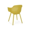 thumbnail image 5 of Christopher Knight Home Davina Outdoor Dining Chair Set of 2, Yellow, 5 of 9