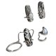 thumbnail image 1 of 4x punta de de lujo anillo de uñas arte de uñas encantos joyería decoración de uñas de diamantes de imitación para uso diario jinwen Anillo de uñas, 1 of 2