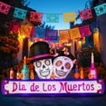 thumbnail image 1 of Decoración inflable para Halloween DomKom Día de los Muertos, 8 pies, 1 of 6