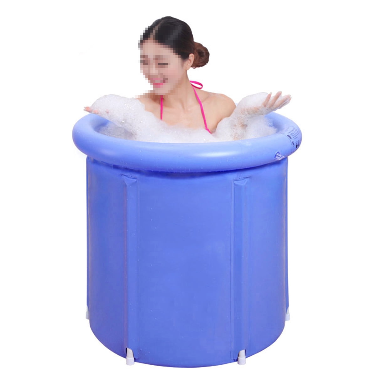 Portable Plastic Bathtub Inflatable Bath Tub Soaking Tub ...