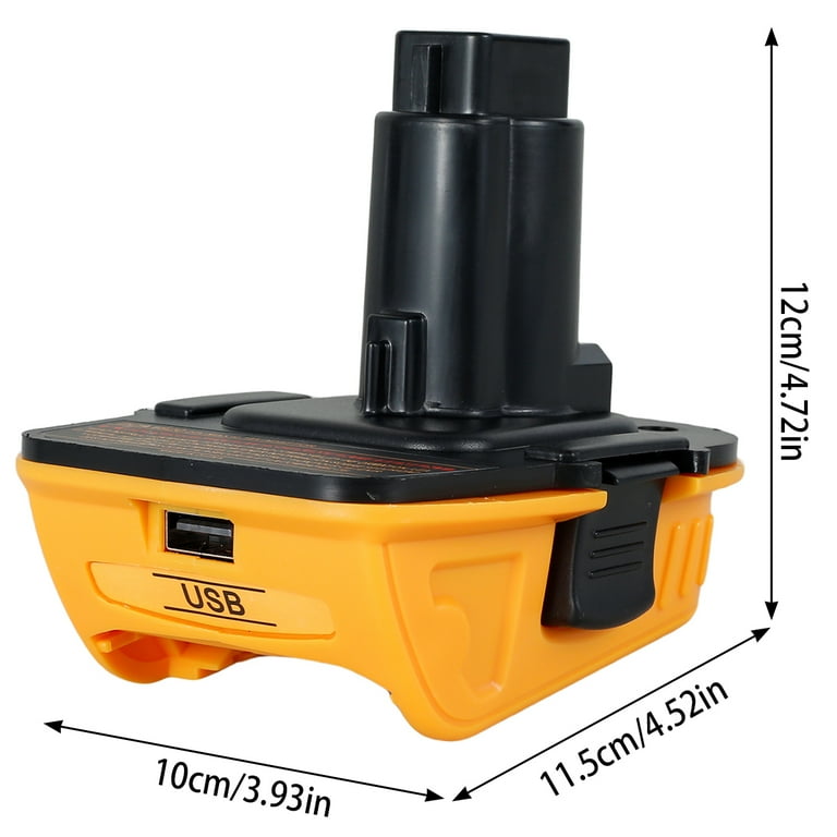 Battery Adapter for DeWalt 20V Battery DCB200 DCB201 DCB203