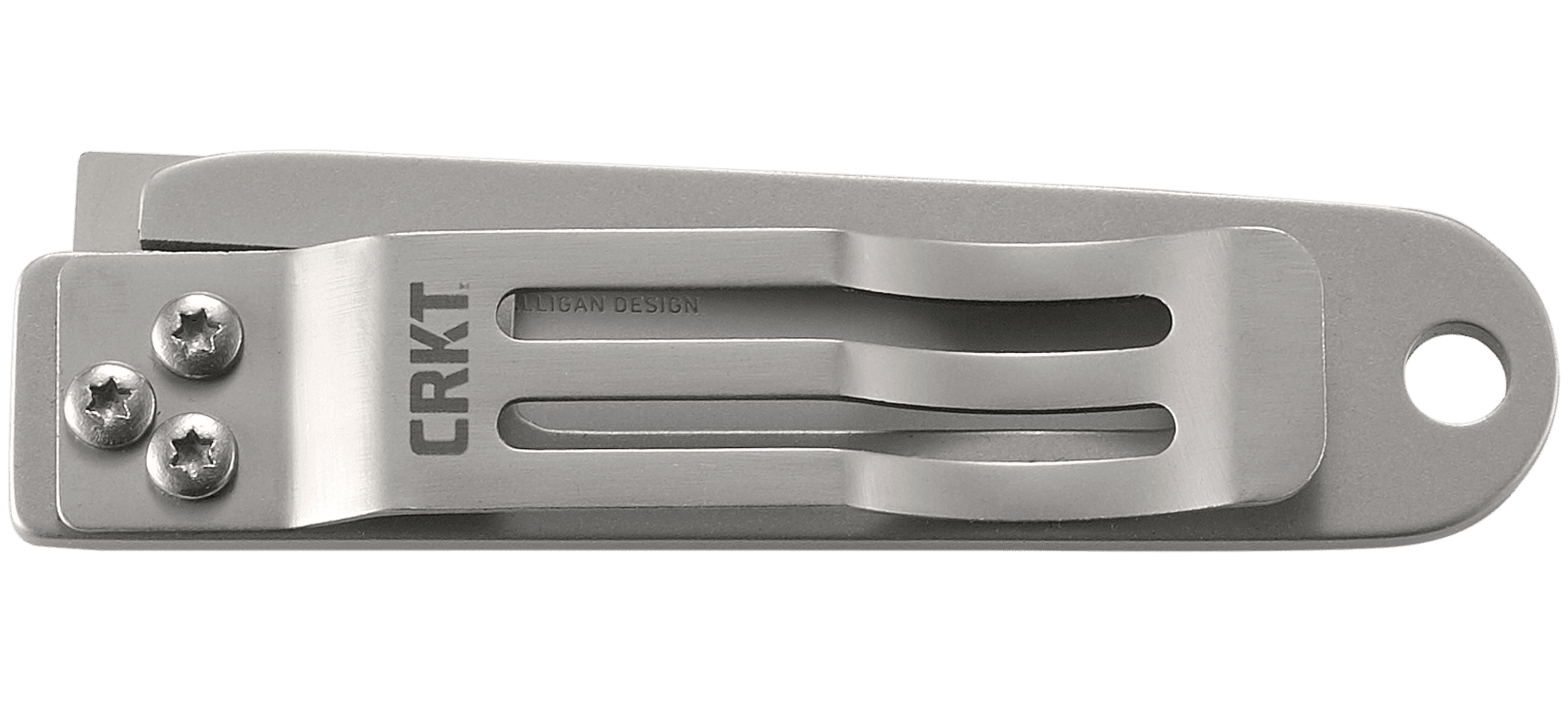 CRKT K.I.S.S. Everyday Carry EDC Pocket Folding Knife with Frame Lock: Stainless Steel Plain Edge Blade, Stainless Steel Handle, 5500