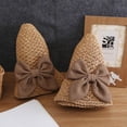 thumbnail image 6 of Versatile Retro Woven Handmade Sun Hat with Ruffled Bow Elegant Crochet Hats for Women Foldable Breathable Beach Hat Wide Brim Womens Straw Hat, 6 of 9